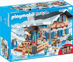 Игровой набор из серии Зимние виды спорта: Лыжная база (Playmobil, 9280pm)